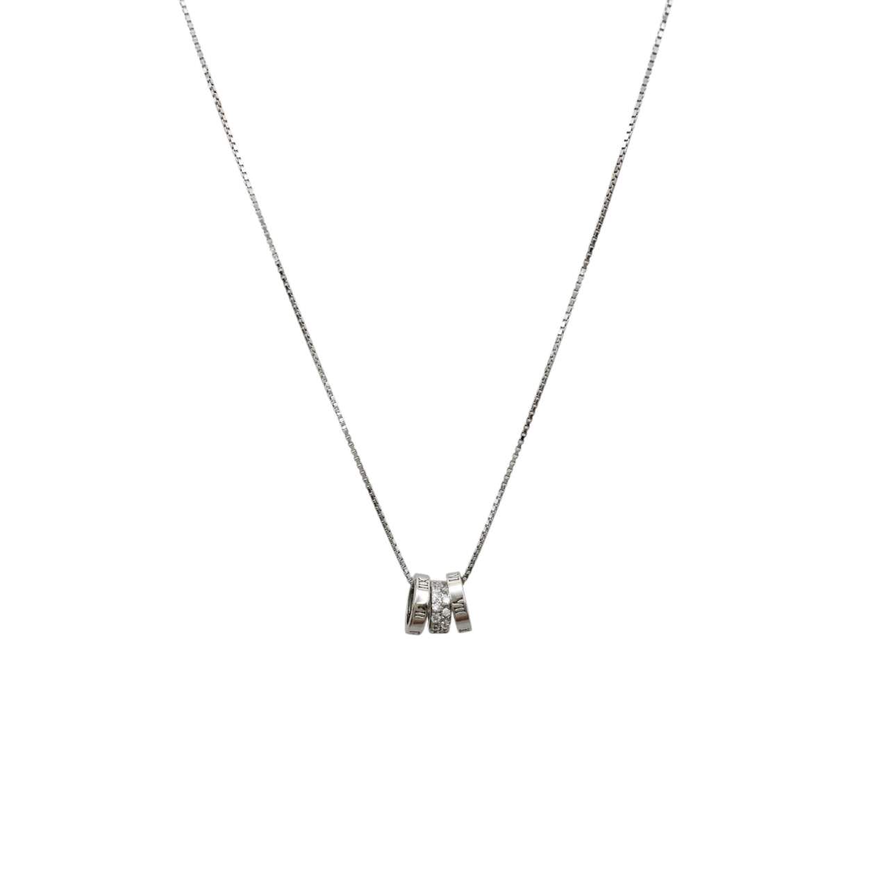 Sterling Silver Roman Numerals Rings Necklaces