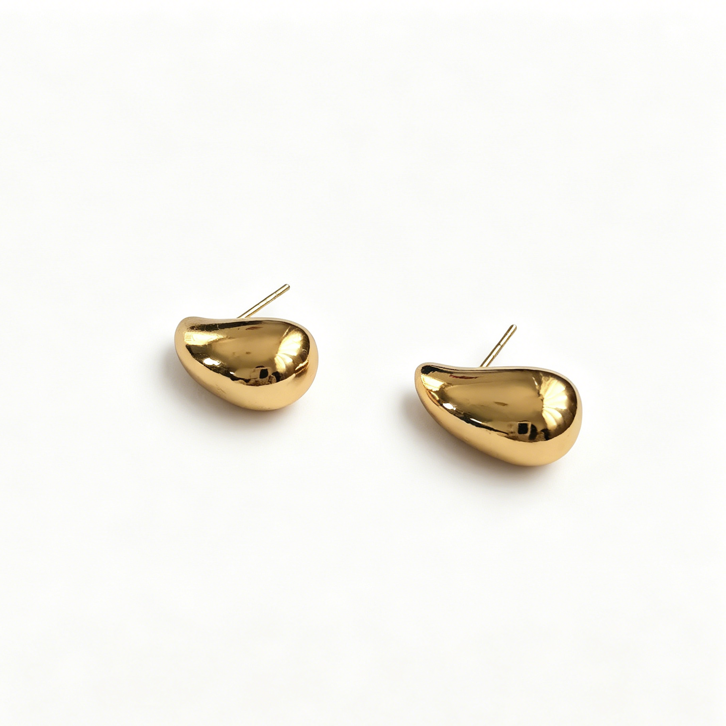 Waterdrop-Shaped Waterproof Stud Earrings