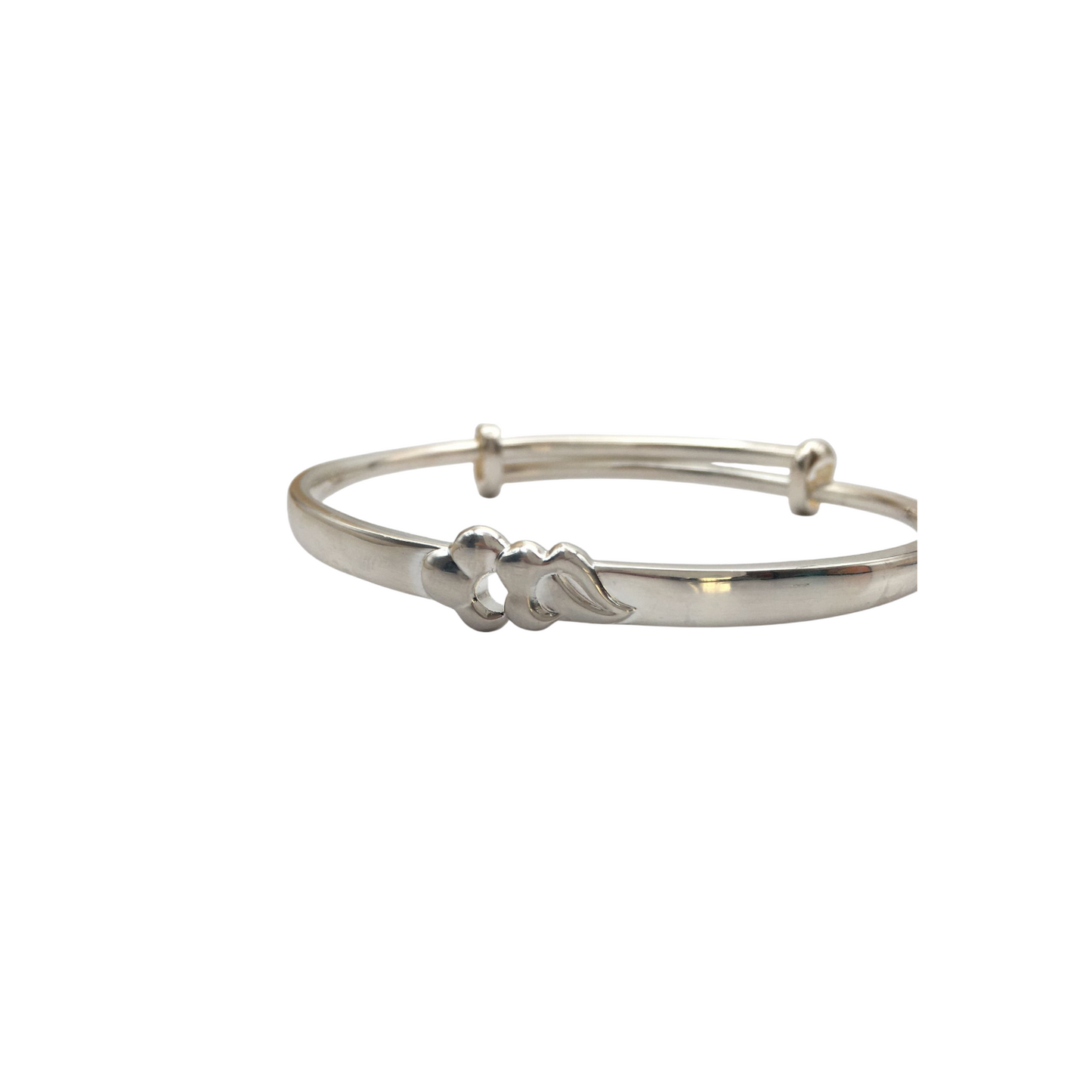 Sterling Silver Adjustable Bangle