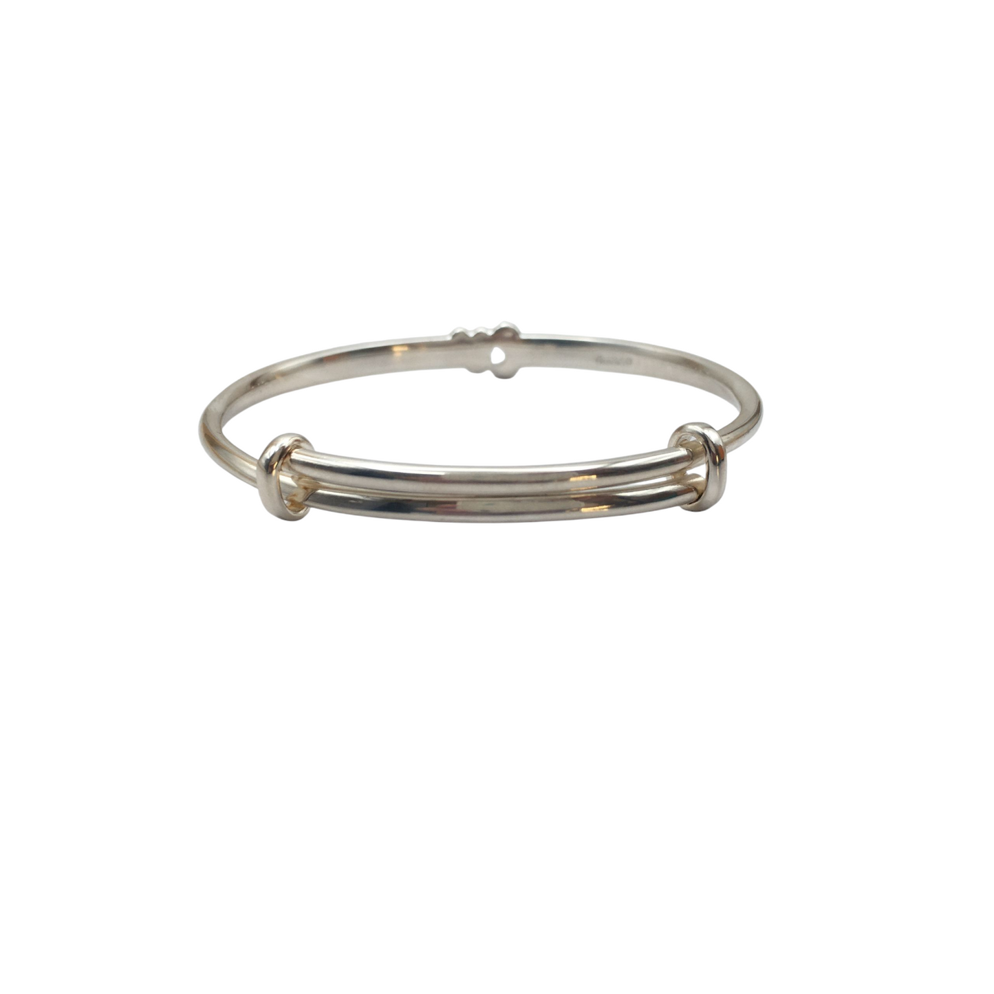 Sterling Silver Adjustable Bangle