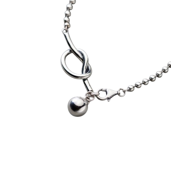 Sterling Silver Personalized Round Bead Bracelet