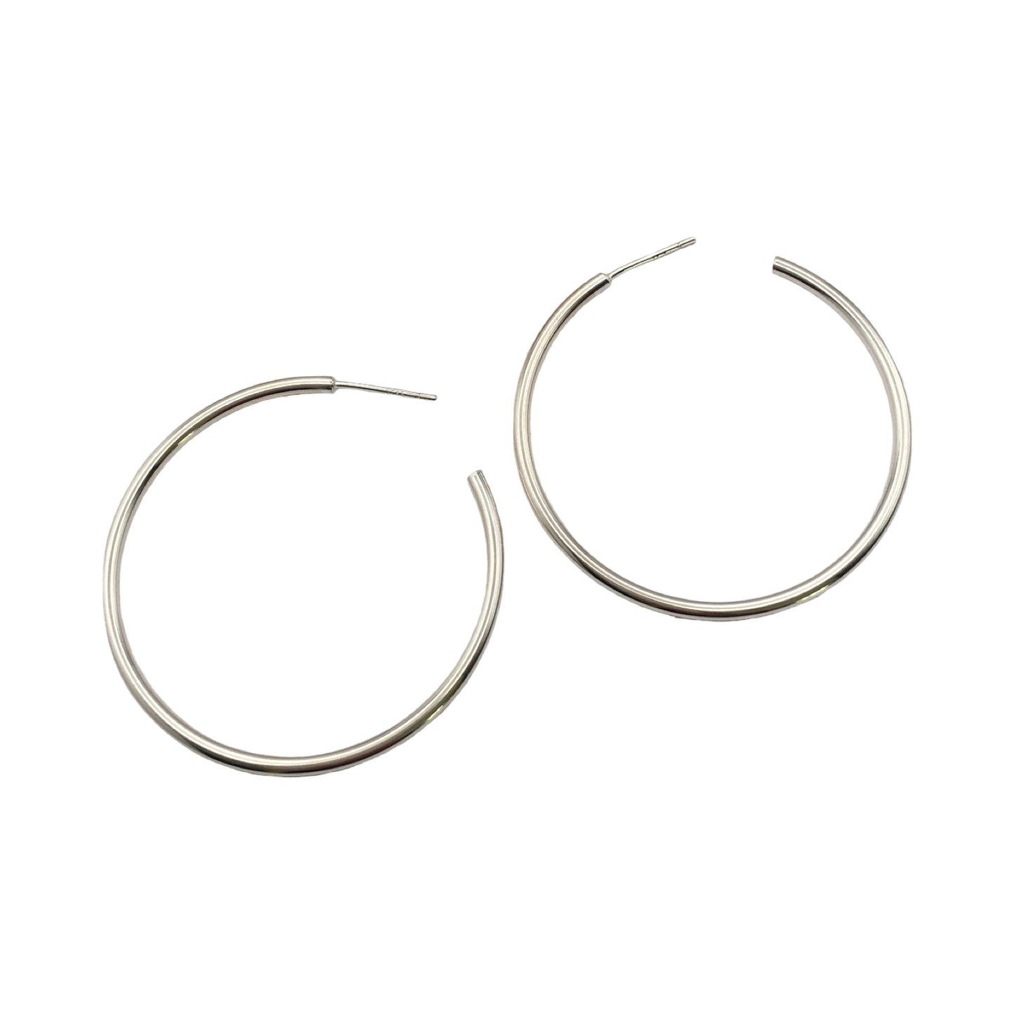 Sterling Silver Classic Hoop Earrings