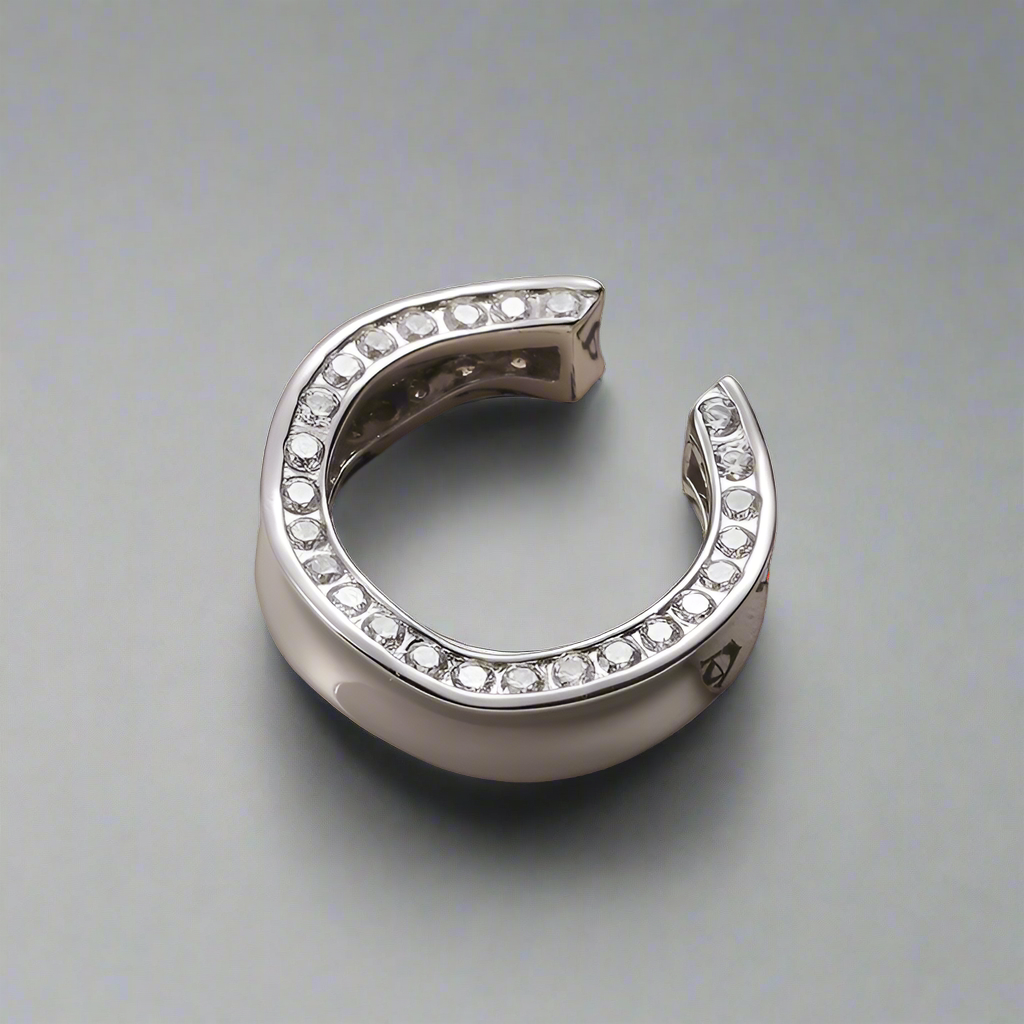 Sterling Sliver Wave Adjustable Ring