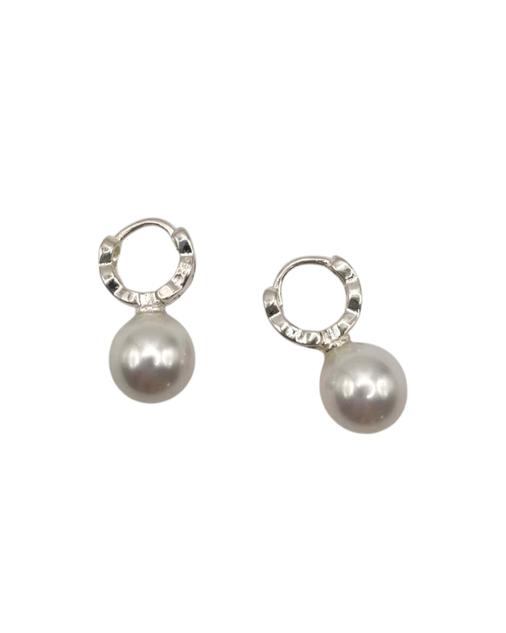 Pair of pearl earrings