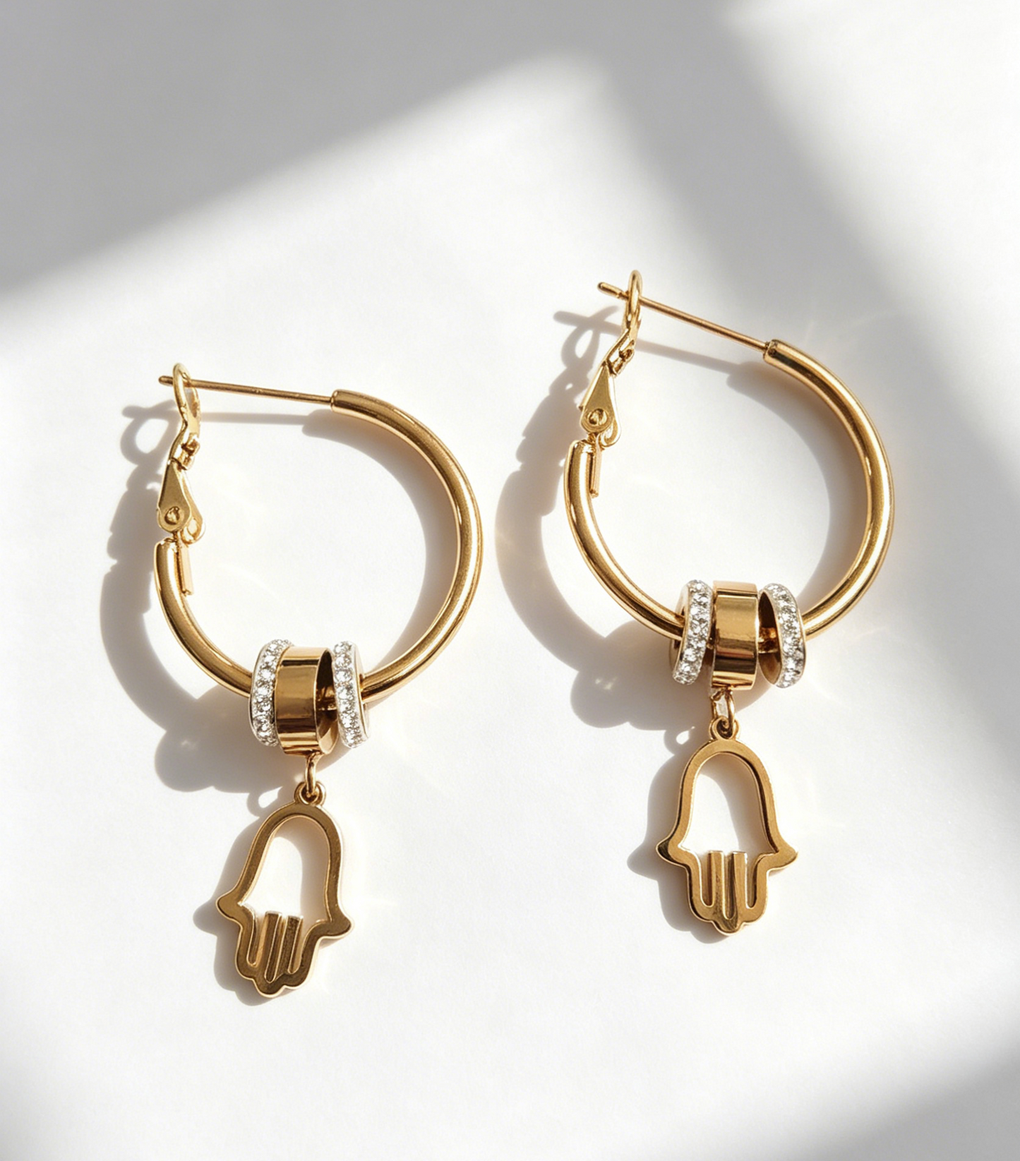 Hamsa Hand Waterproof Earrings
