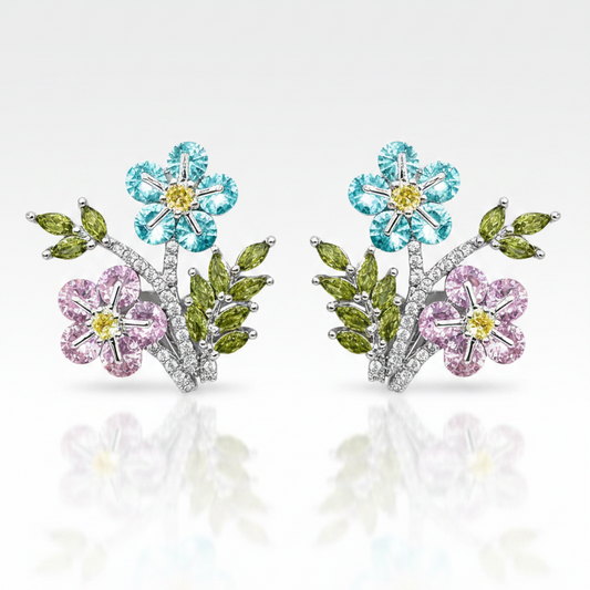 Hand Craft Fiorellini Colorati earrings