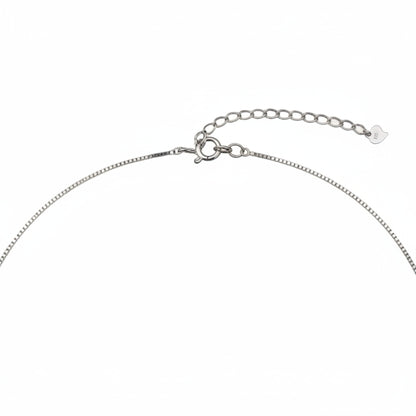 Sterling Silver Colored Zircon Necklace