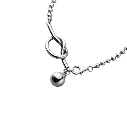 Sterling Silver Personalized Round Bead Bracelet