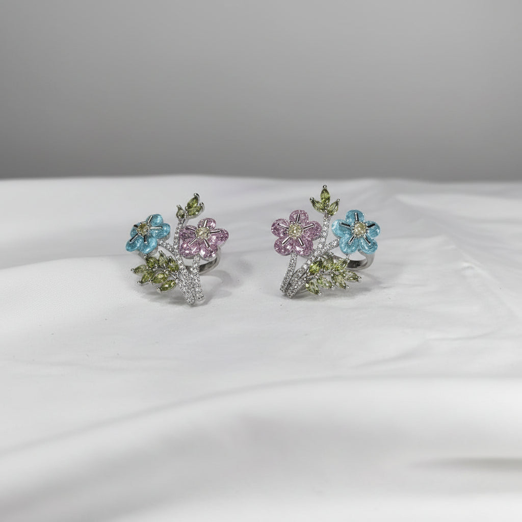 Hand Craft Fiorellini Colorati earrings
