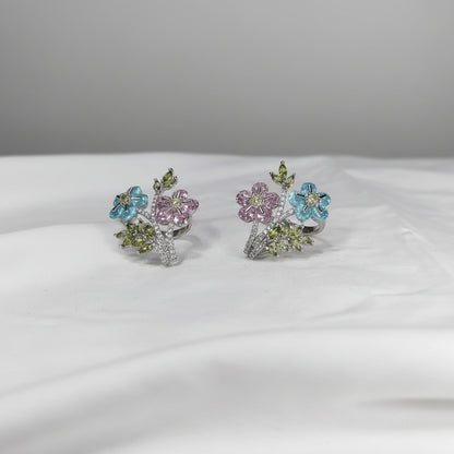 Hand Craft Fiorellini Colorati earrings