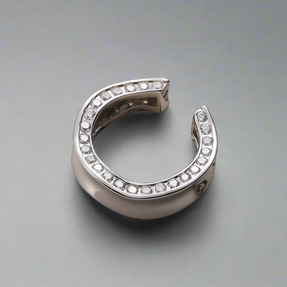 Sterling Sliver Wave Adjustable Ring